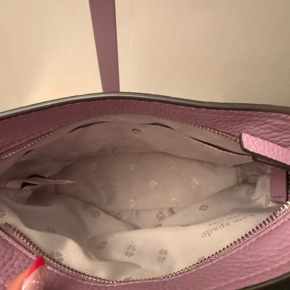 Kate Spade Lavender Crossbody/Shoulder Bag with Chain Straps - Picture 5 of 11